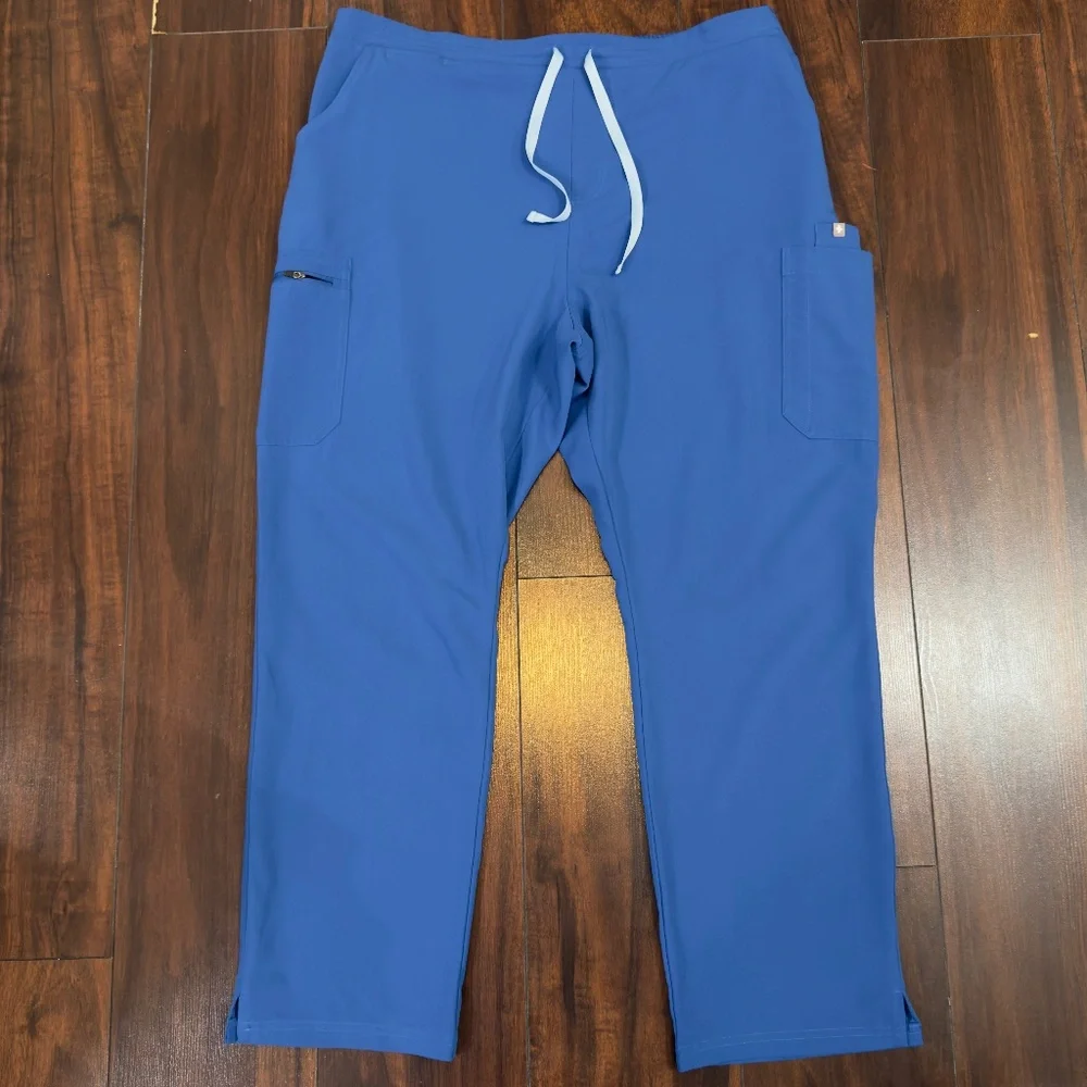 FIGS Royal Blue Scrub Pants - Picture 1 of 8